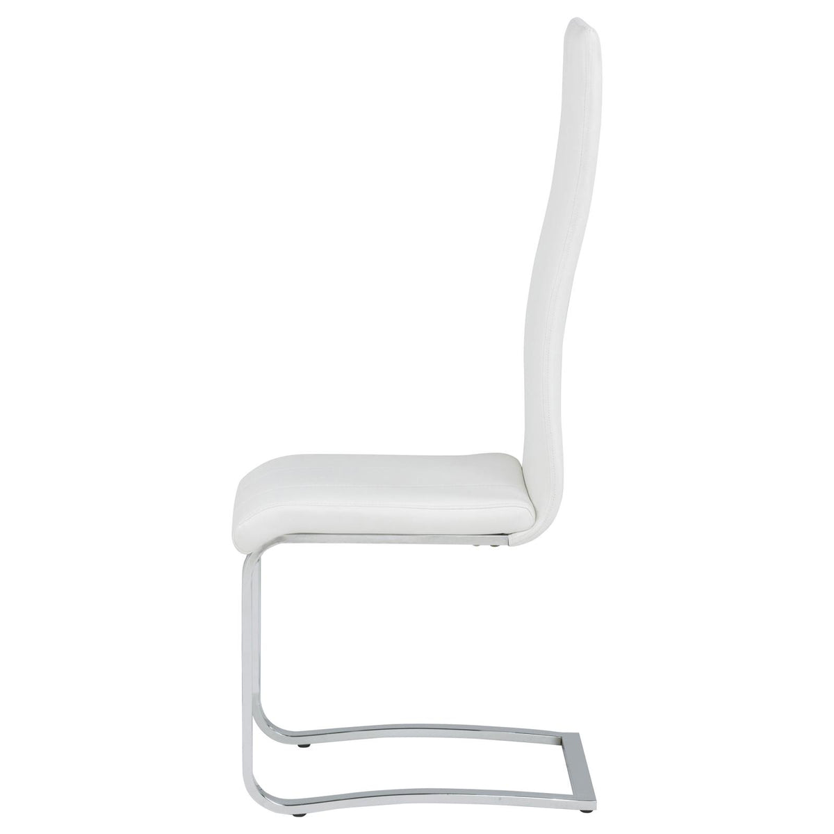 Montclair Upholstered Dining Side Chair White (Set of 4)