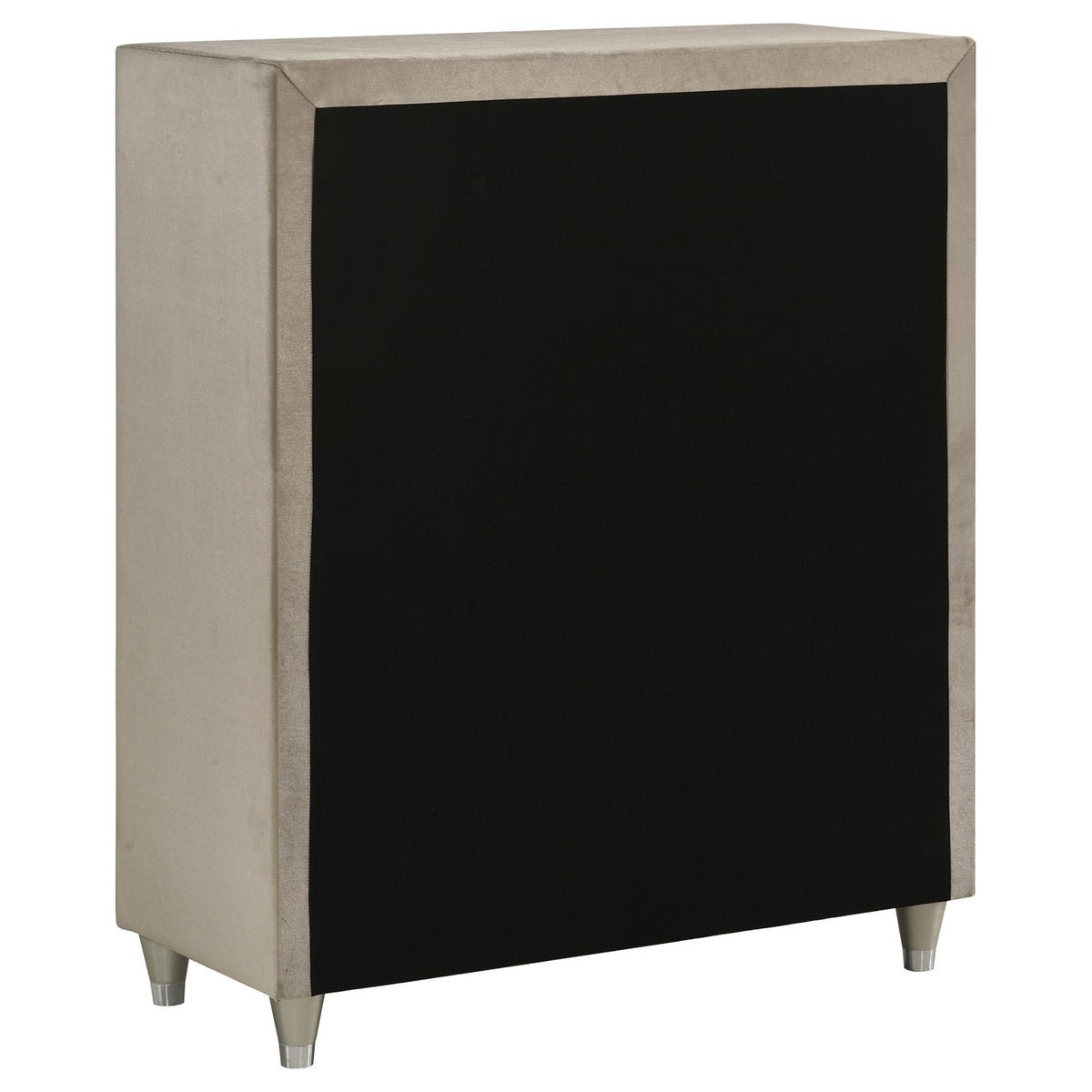 Antonella 5-drawer Bedroom Chest Ivory and Camel