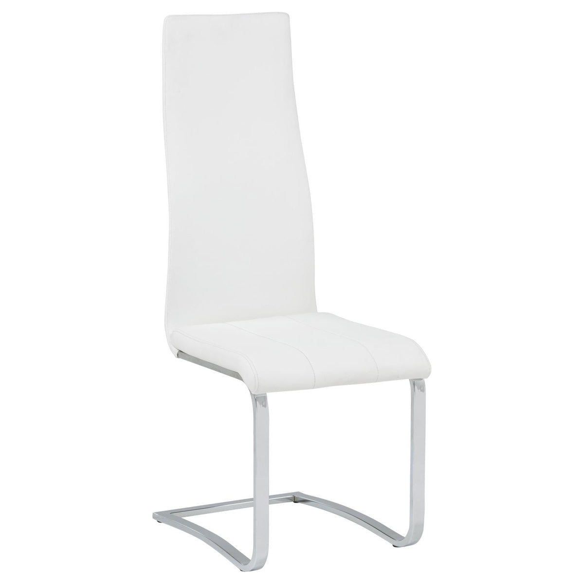 Montclair Upholstered Dining Side Chair White (Set of 4)