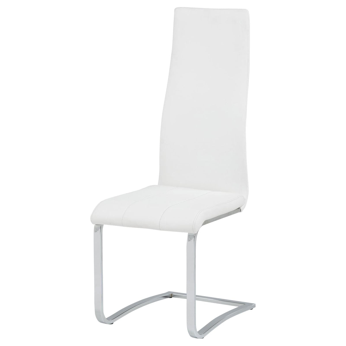 Montclair Upholstered Dining Side Chair White (Set of 4)