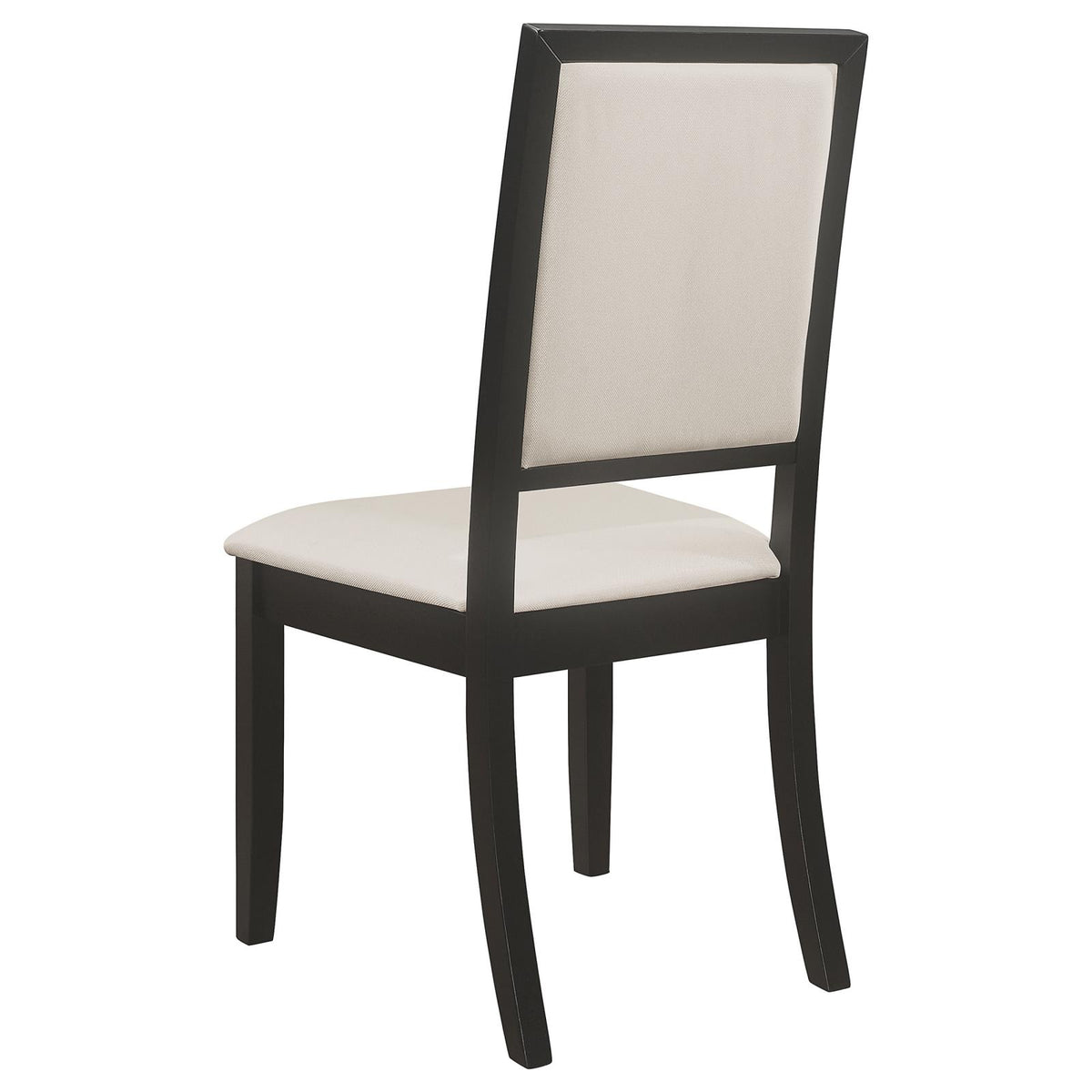 Louise Rectangular Extension Leaf Dining Set Black