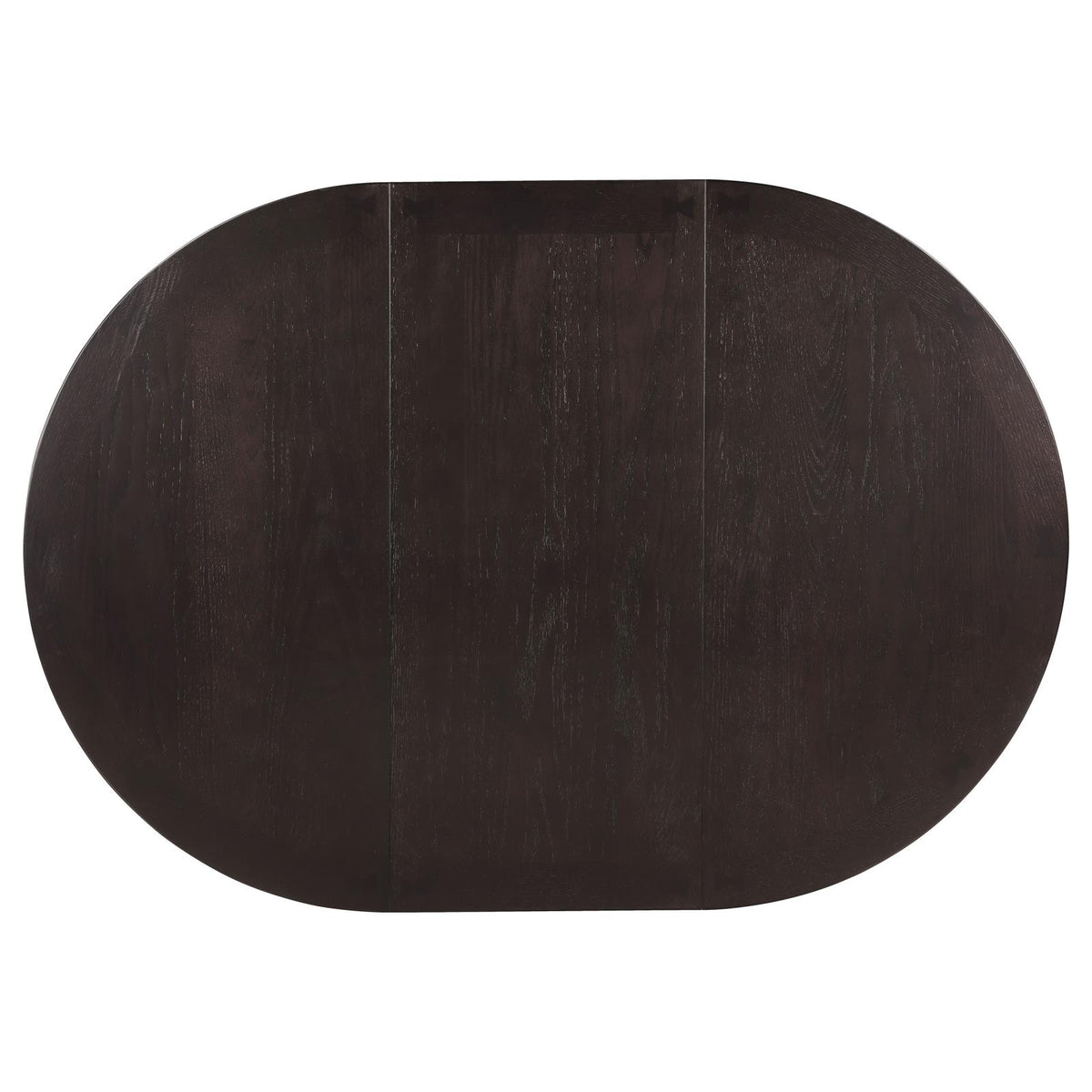Lavon Oval Extension Leaf Dining Set Espresso