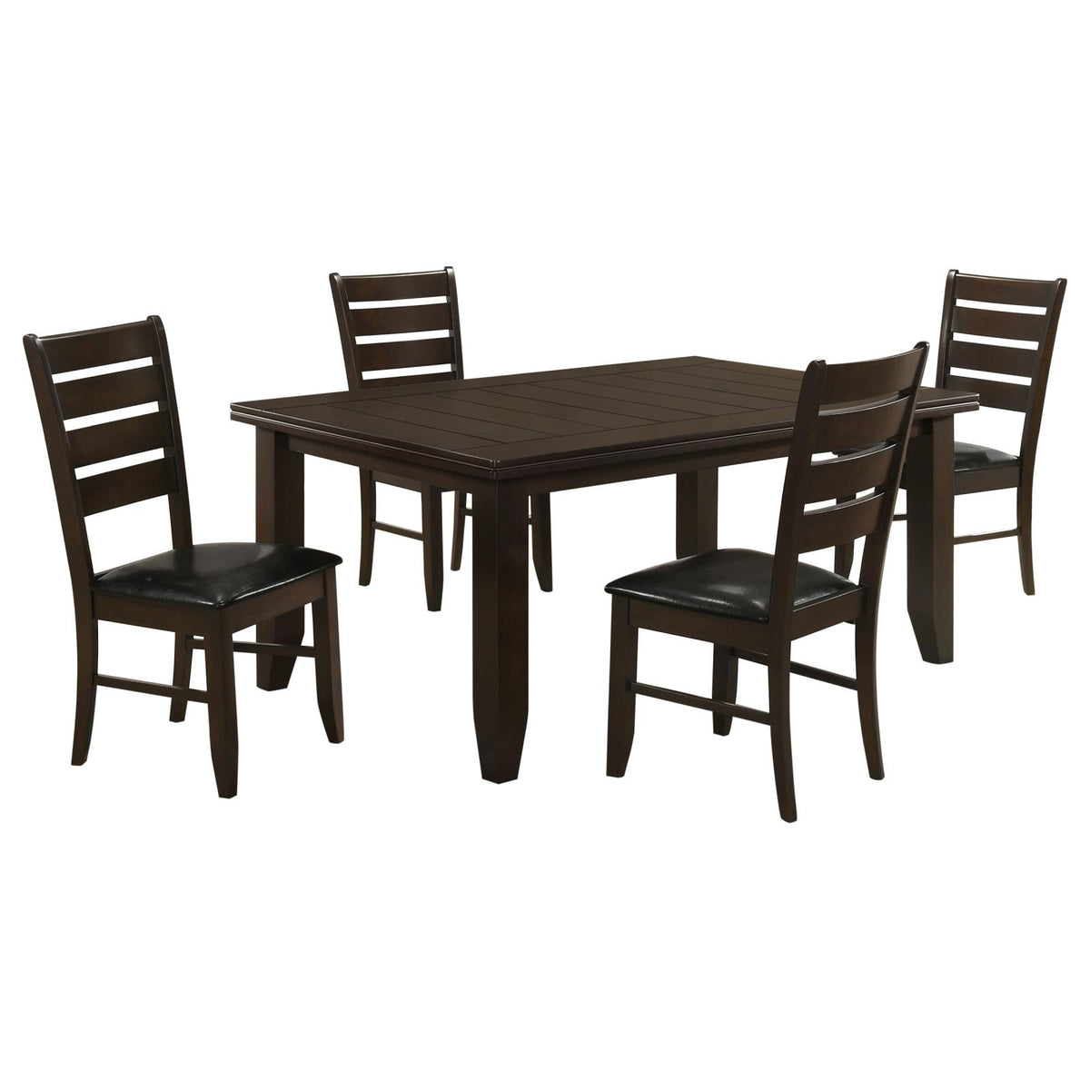 Dalila Rectangular Dining Table Set Cappuccino