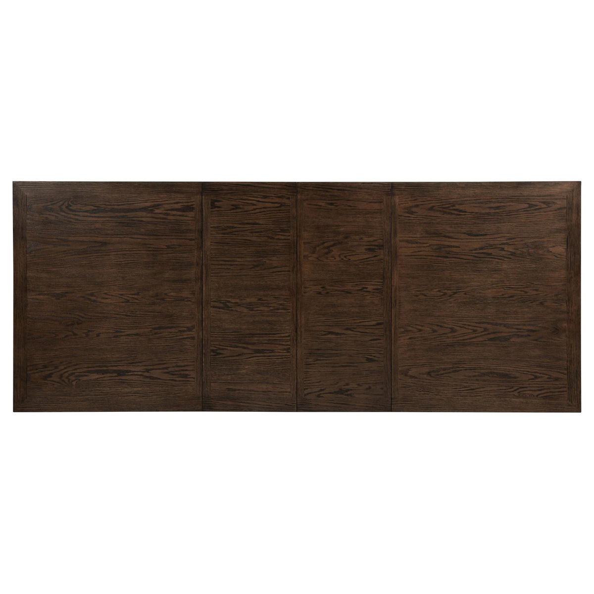 Ridgewell Rectangular Trestle Dining Set Dark Oak