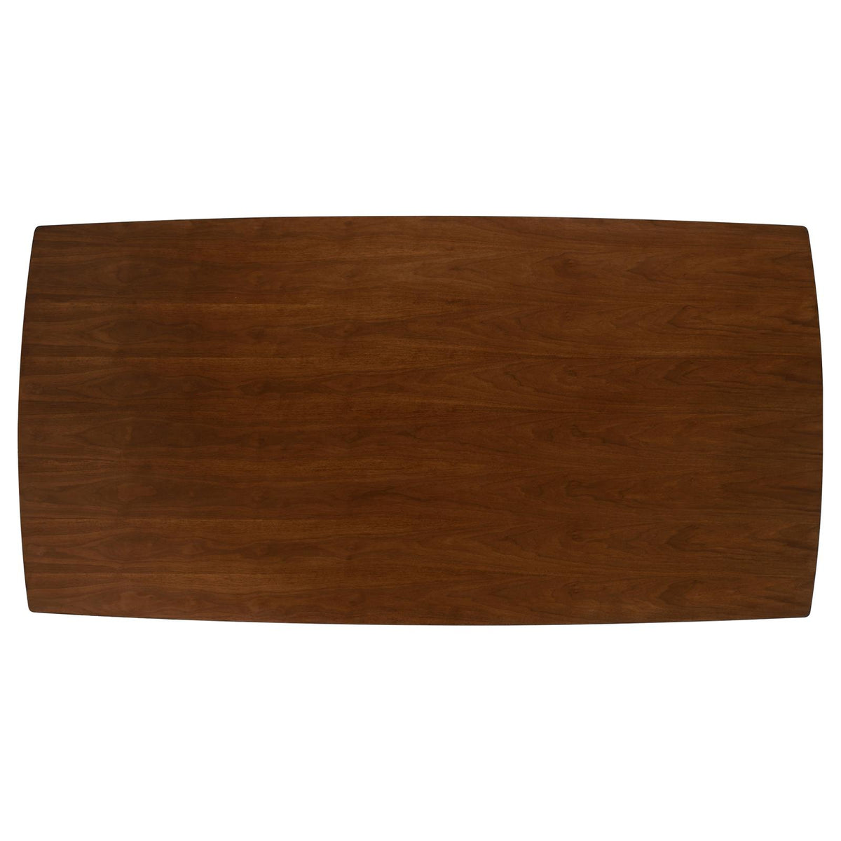 Malone Rectangular Dining Table Set Dark Walnut