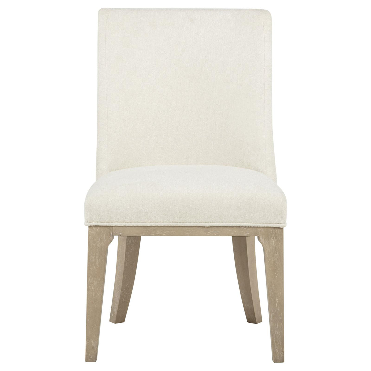 Lucaire Arched Upholstered Dining Side Chair Cream (Set of 2)