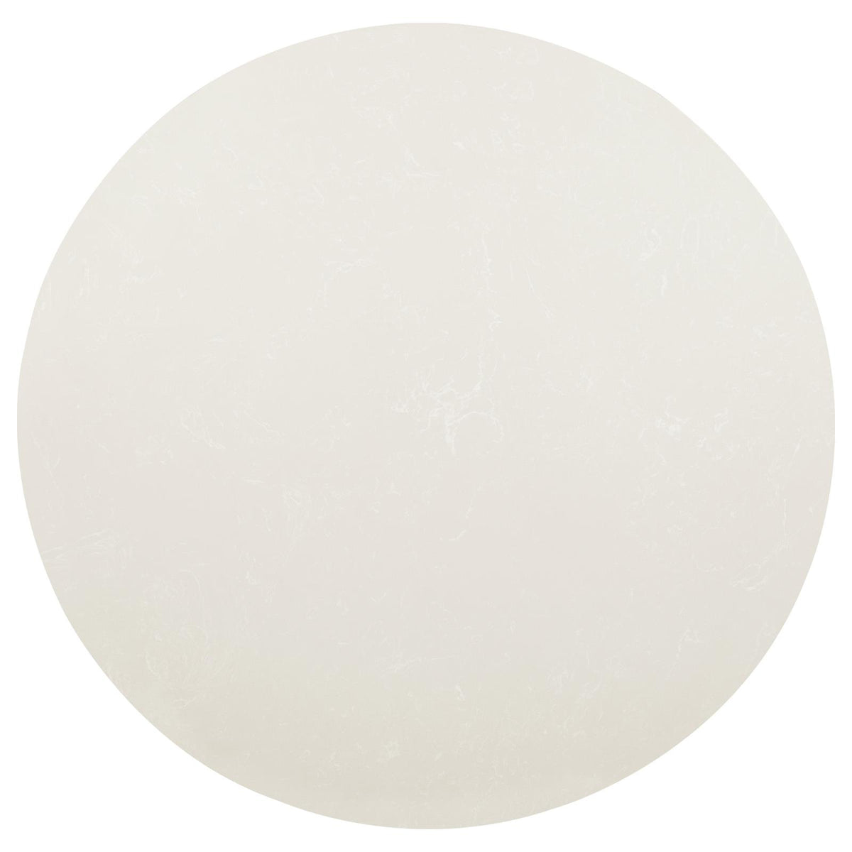 Lucaire 54-inch Round Cultured Marble Dining Set Sandstone