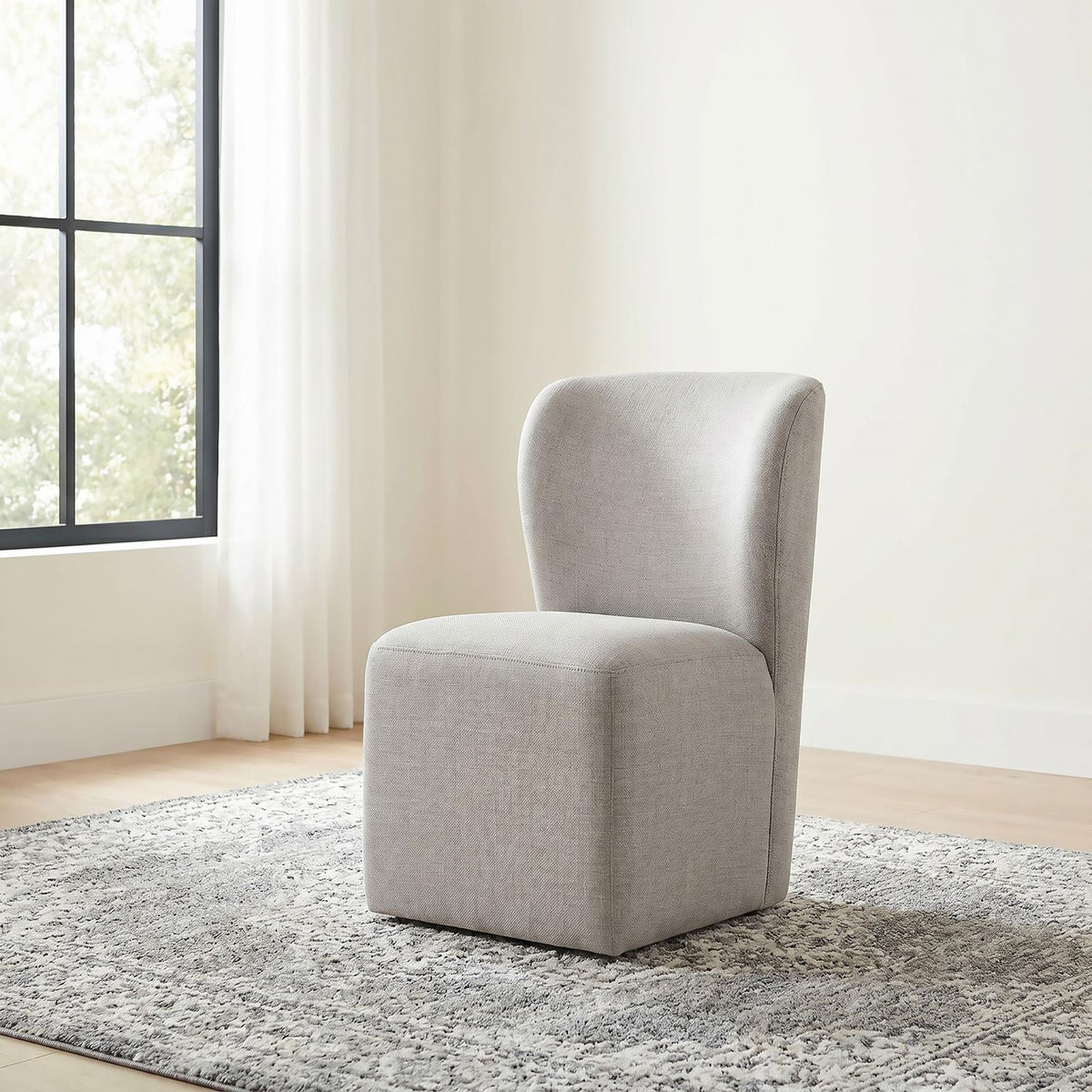 Jaelynn Upholstered Dining Side Chair Beige (Set of 2)