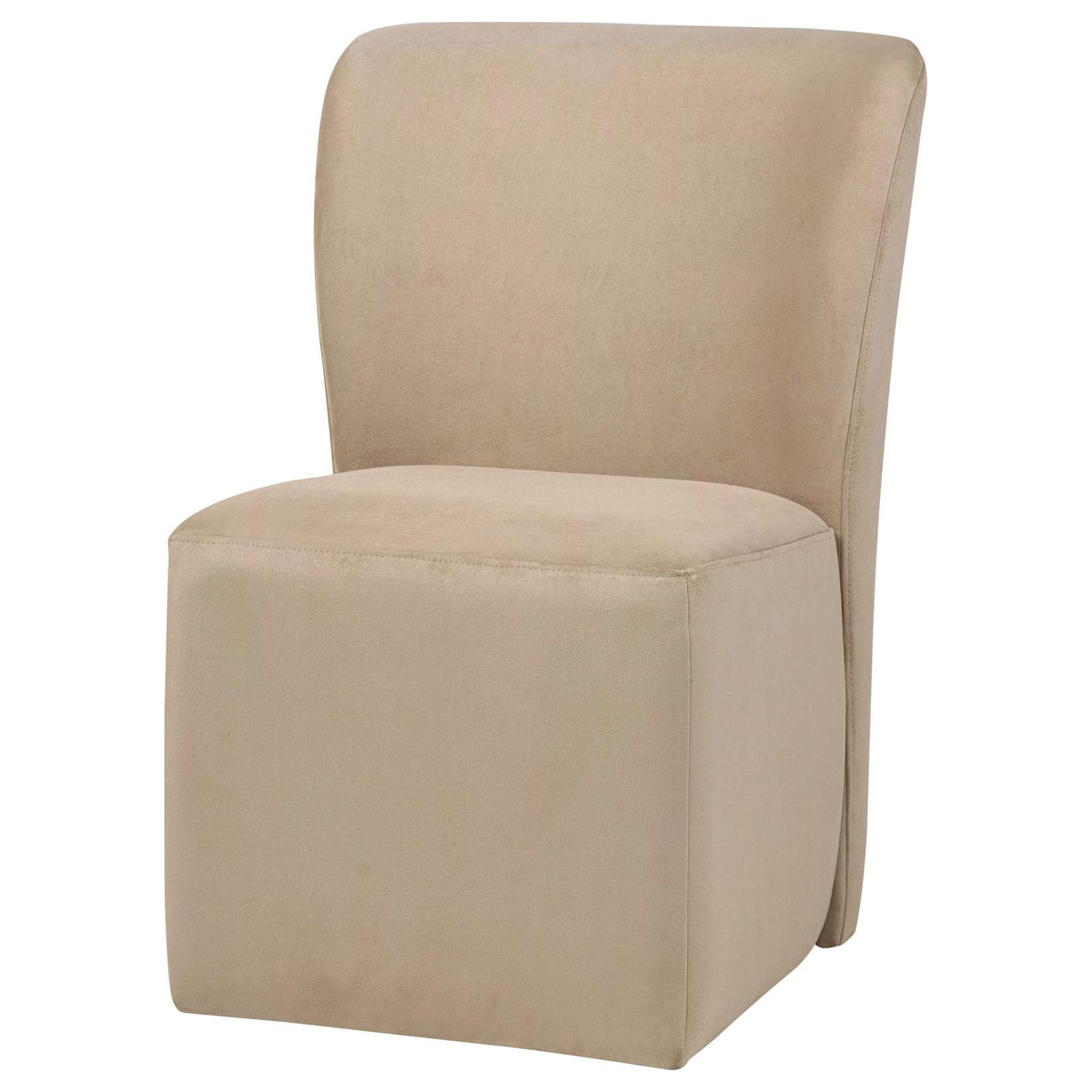 Jaelynn Upholstered Dining Side Chair Tan (Set of 2)