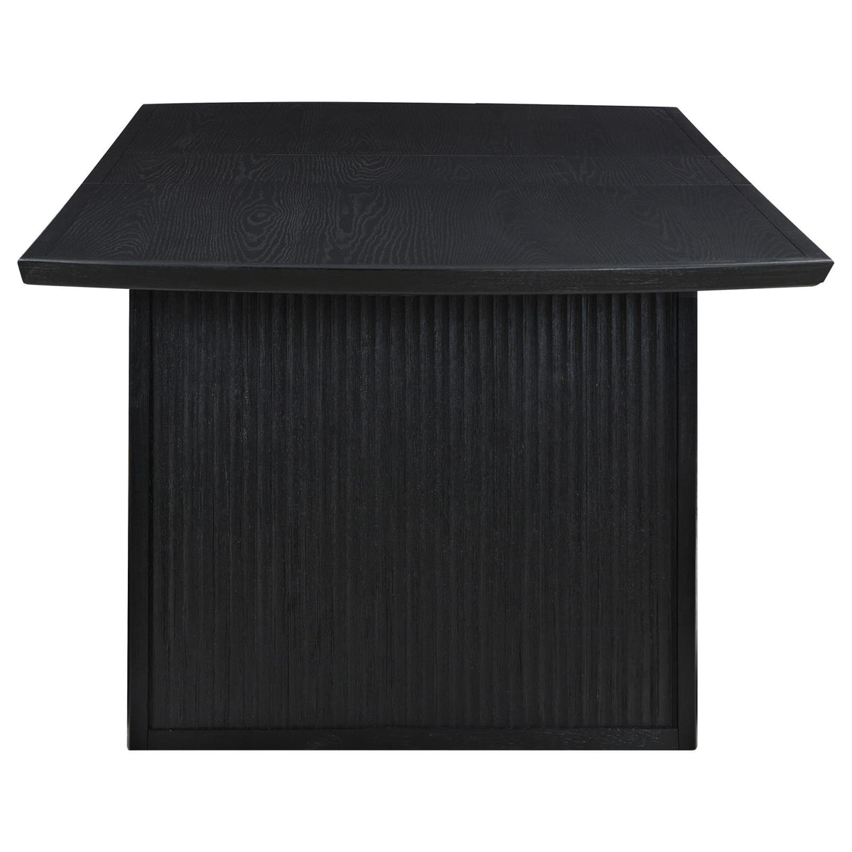 Brookmead Extension Leaf Dining Table Set Black