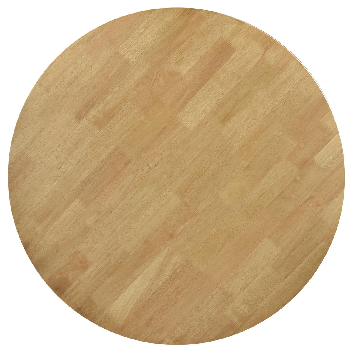 Elowen Round Solid Wood Dining Set Light Walnut