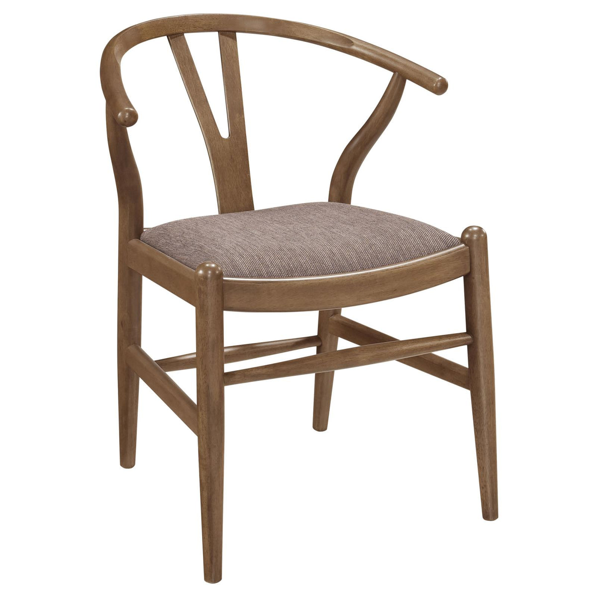 Dinah Round Solid Wood Dining Set Walnut