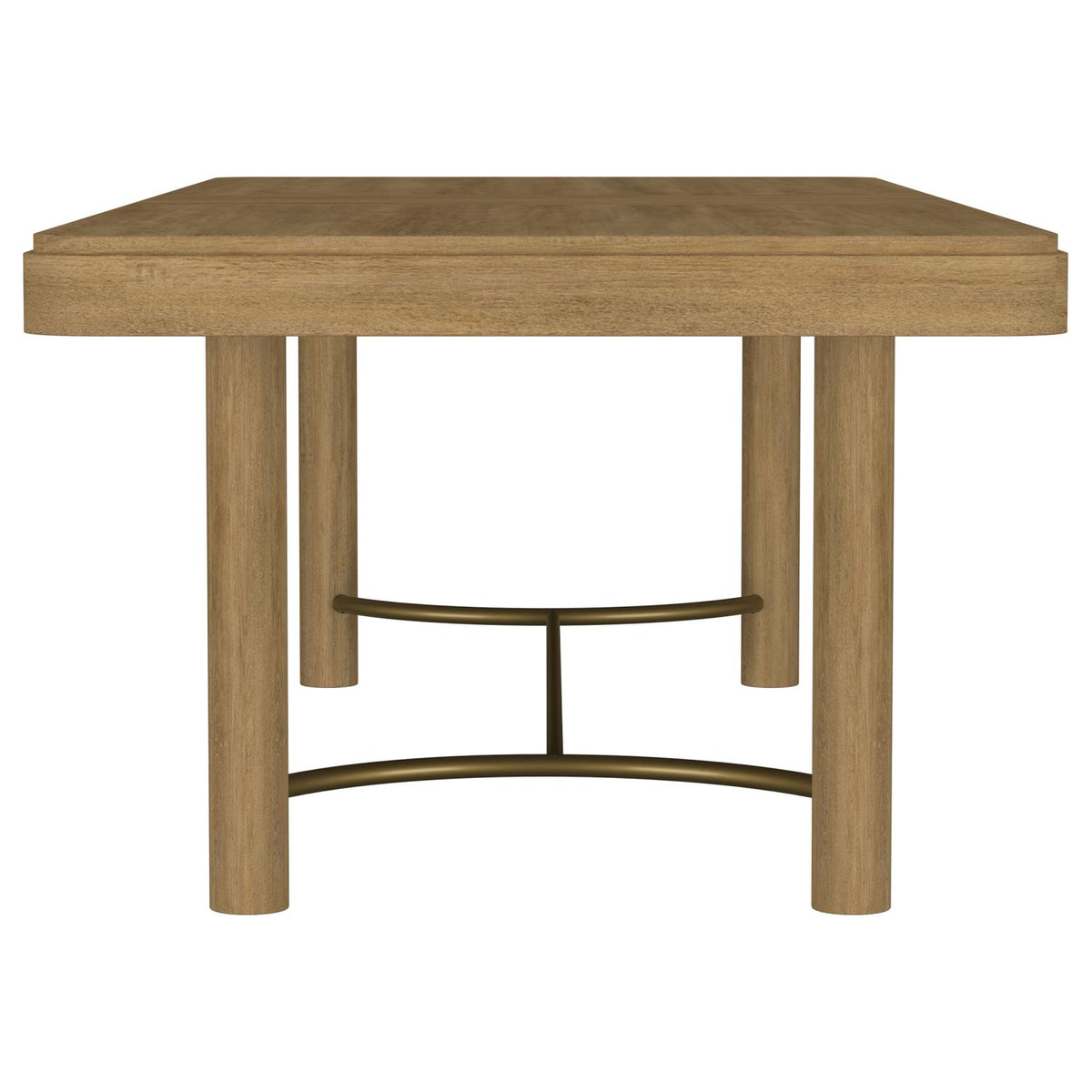 Arini Extension Leaf Dining Table Set Sand Wash and Black