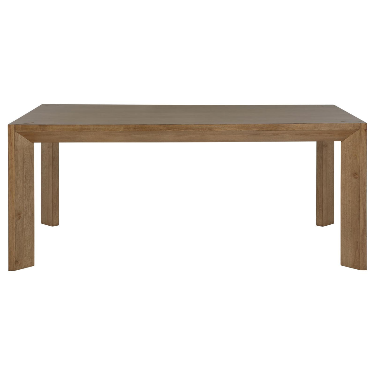 Bruner 72-inch Rectangular Dining Set Natural Brown