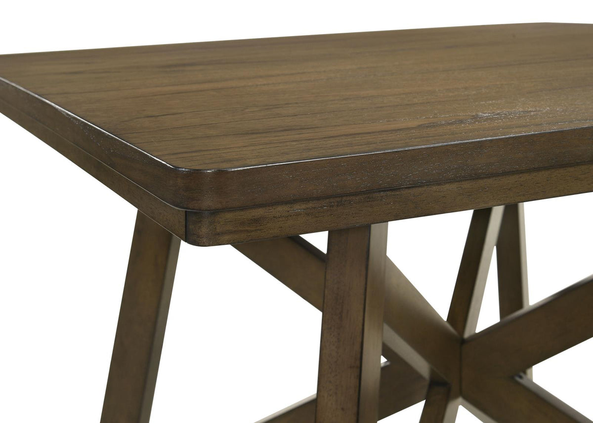 Canfield 47-inch Counter Height Dining Set Brown