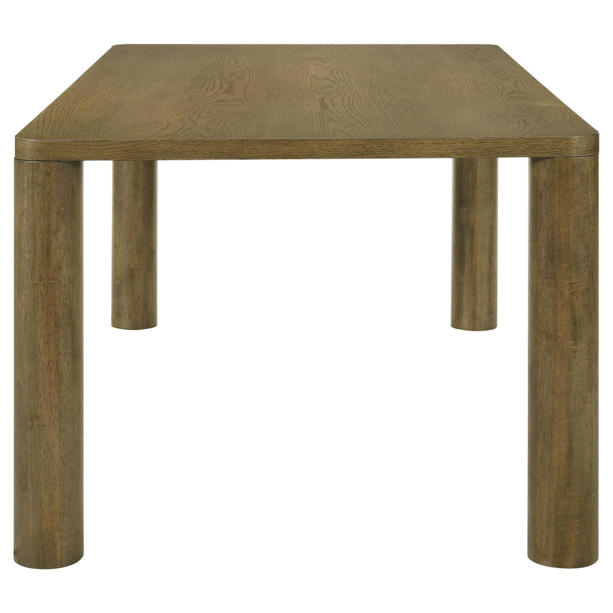 Castlewood 71-inch Rectangular Dining Set Brown Oak