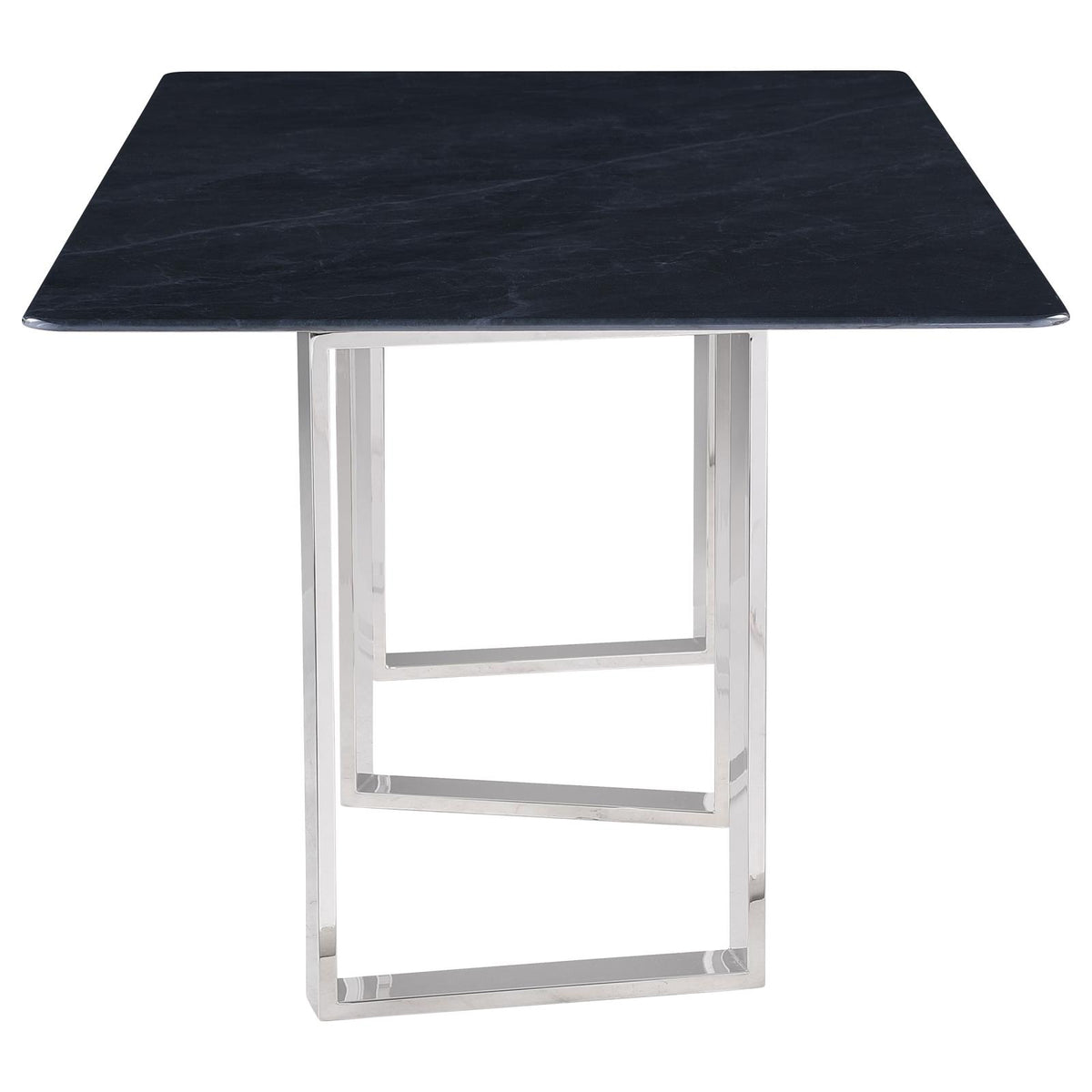 Desden 79-inch Rectangular Sintered Stone Dining Table Grey