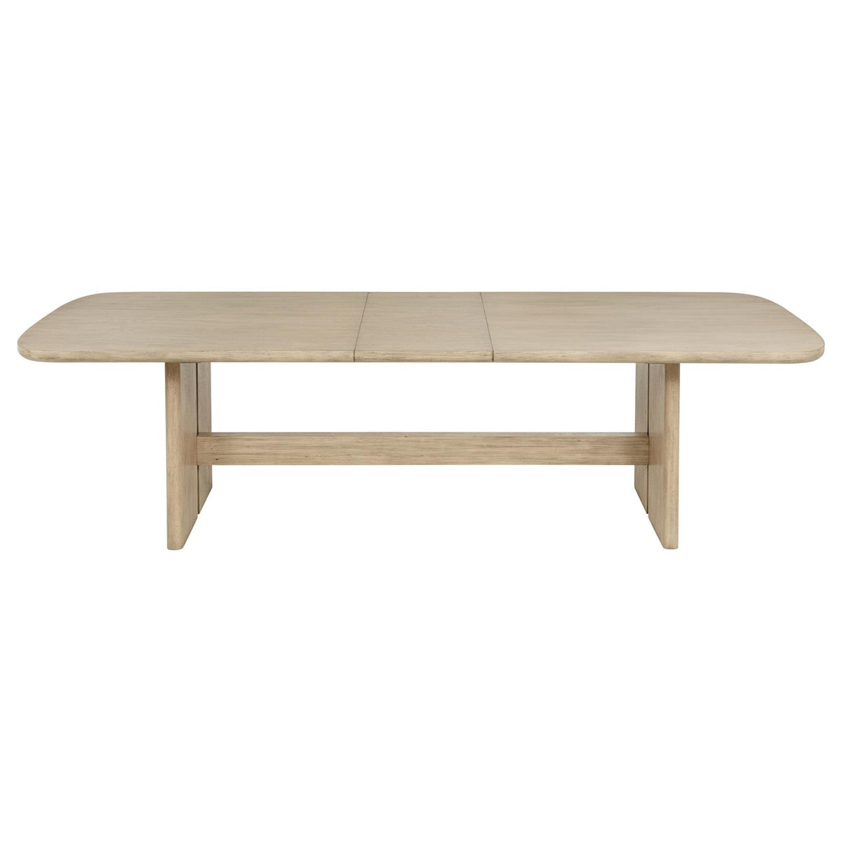 Kailani Wood Dining Set with Sideboard Beige Oak