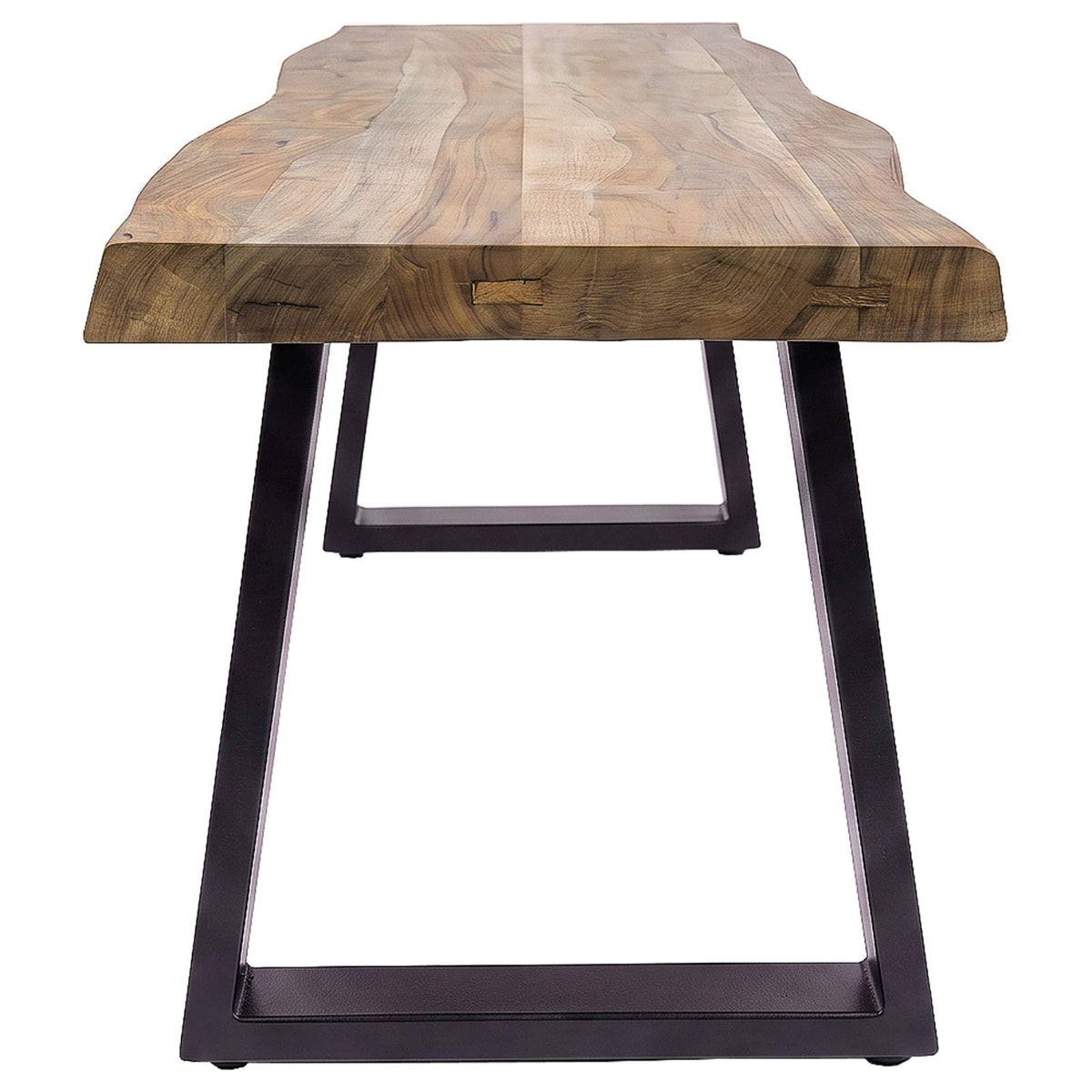 Selwyn Live Edge Solid Wood Dining Bench Light Sheesham
