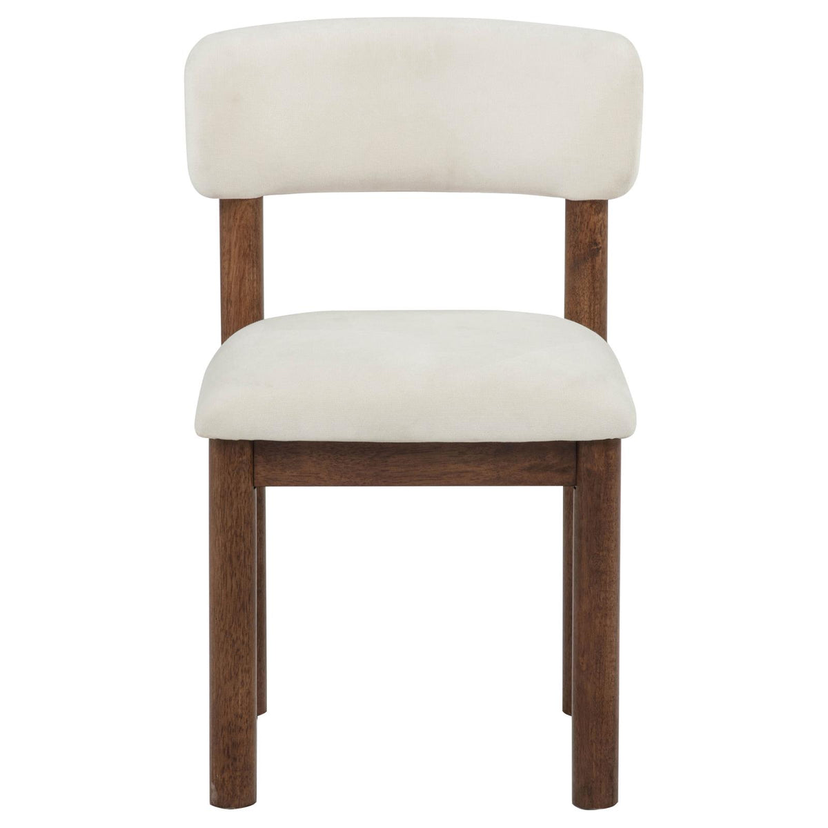 Faulkner Upholstered Dining Side Chair Cream (Set of 2)