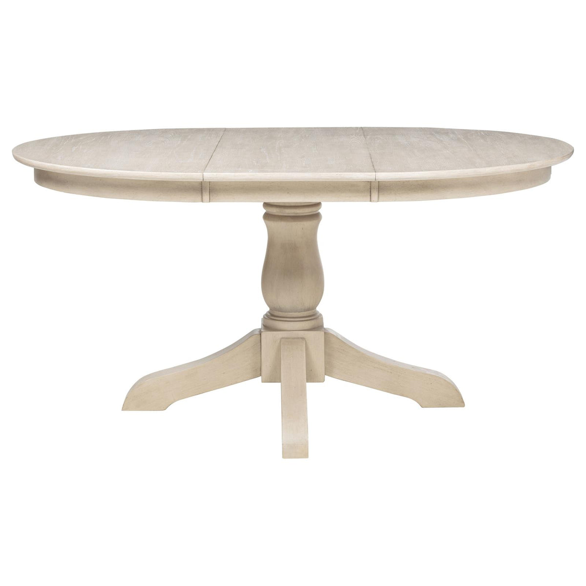 Orrison Oval 62-inch Extension Leaf Dining Set Linen