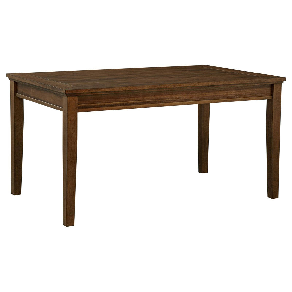 Atwood Rectangular Wood Dining Set Warm Brown