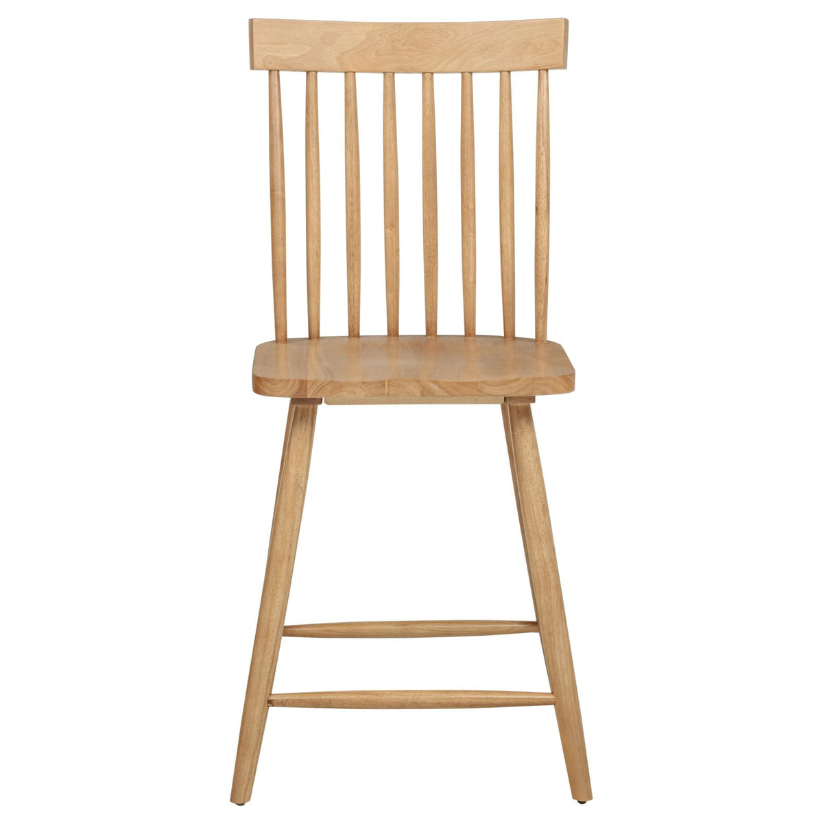 Andrews Windsor Counter Height Dining Side Chair Light Ash (Set of 2)