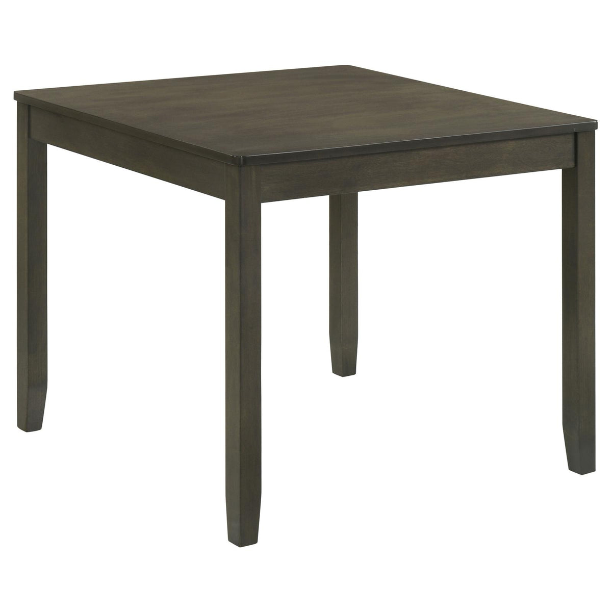 Parkwood 5-piece Square Dining Table Set Dark Ash Brown
