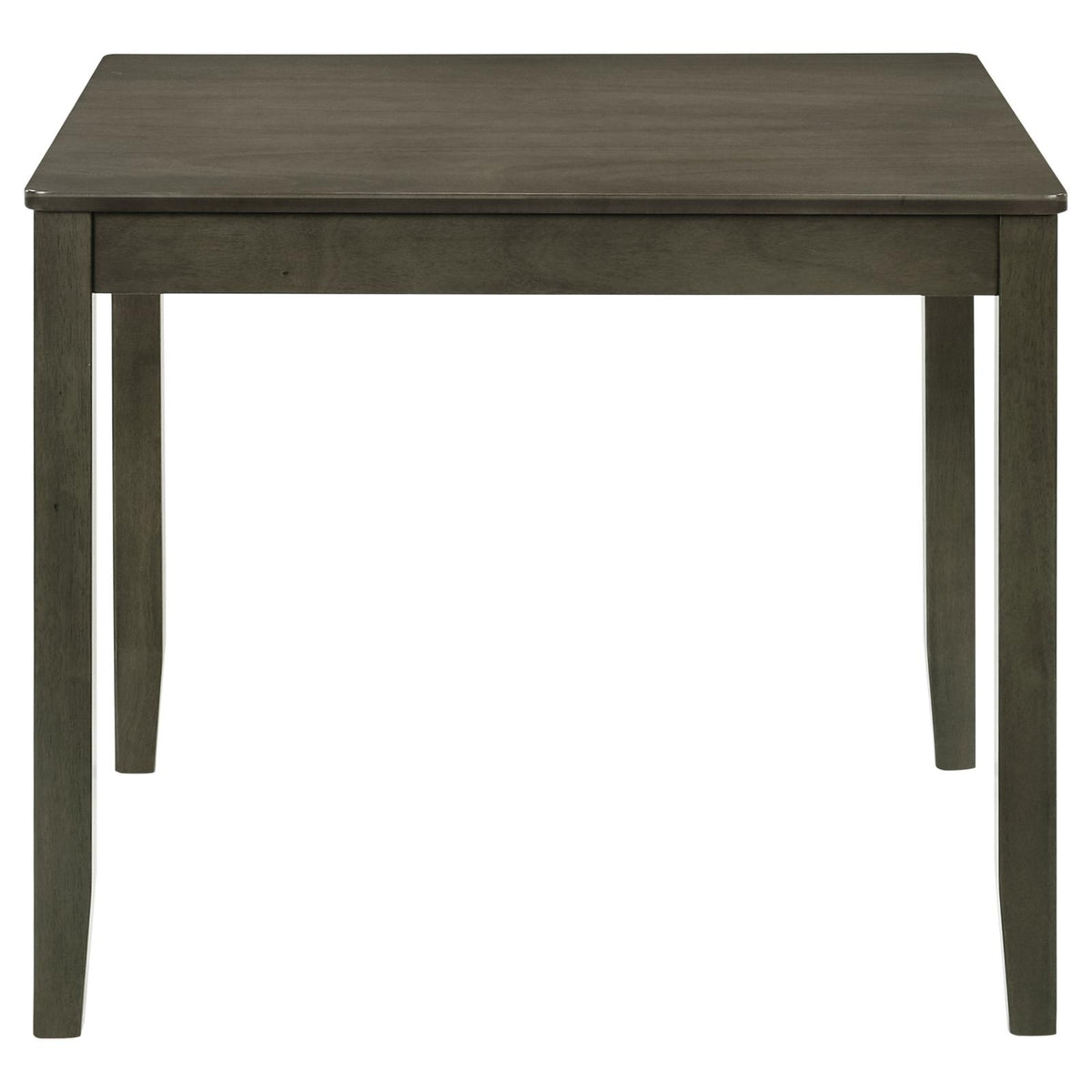 Parkwood 5-piece Square Dining Table Set Dark Ash Brown