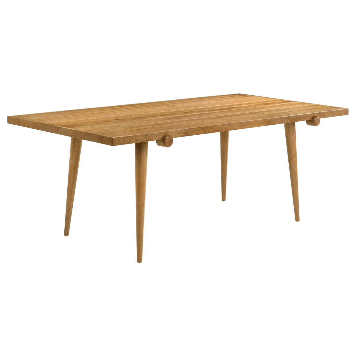 Fabra 79-inch Rectangular Dining Set Honey Wheat