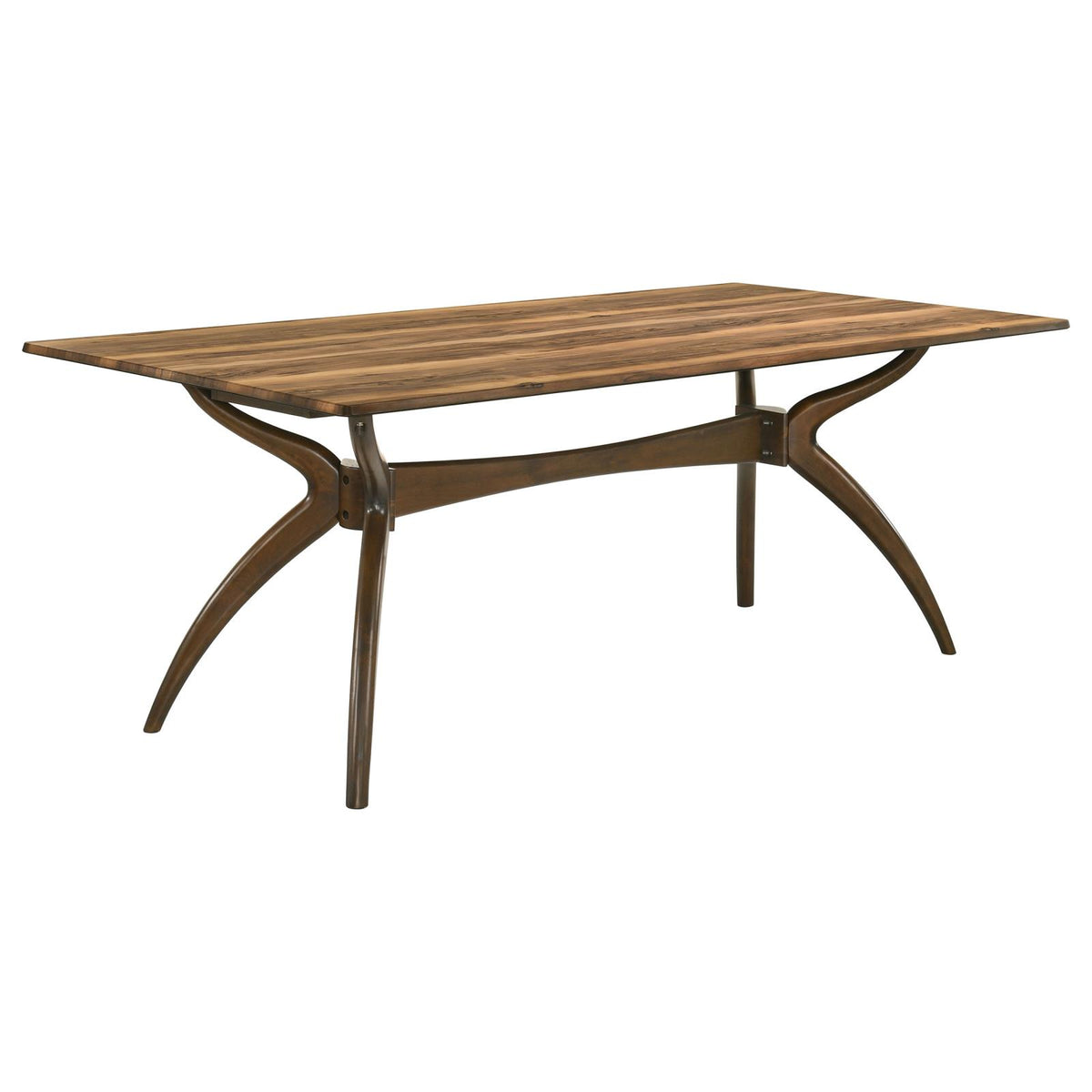 Randolph Smart Top Rectangular Dining Set Sheesham and Brown
