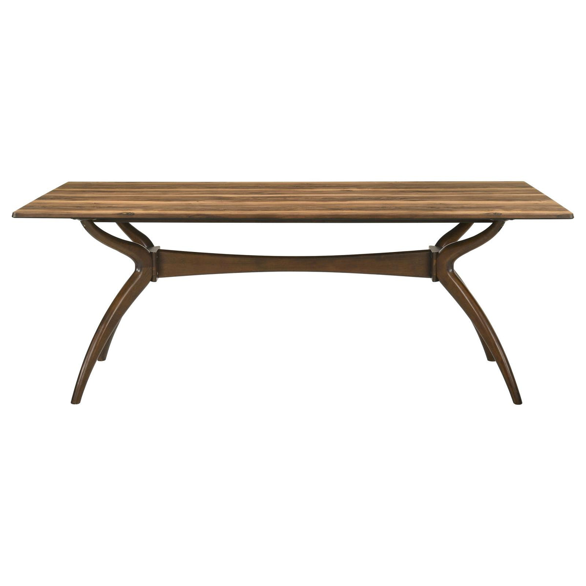 Randolph Smart Top Rectangular Dining Set Sheesham and Brown