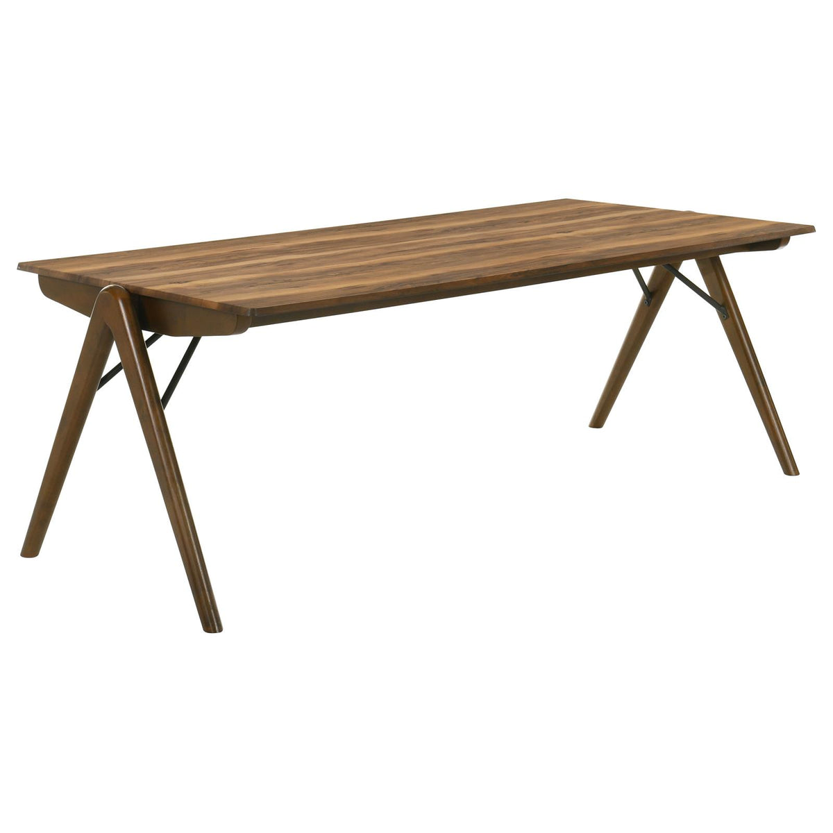Randolph Smart Top Rectangular Dining Set Sheesham and Brown
