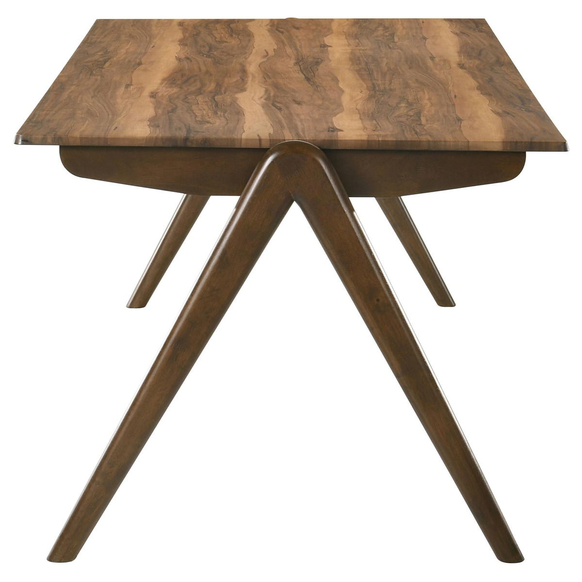 Randolph Smart Top Rectangular Dining Set Sheesham and Brown