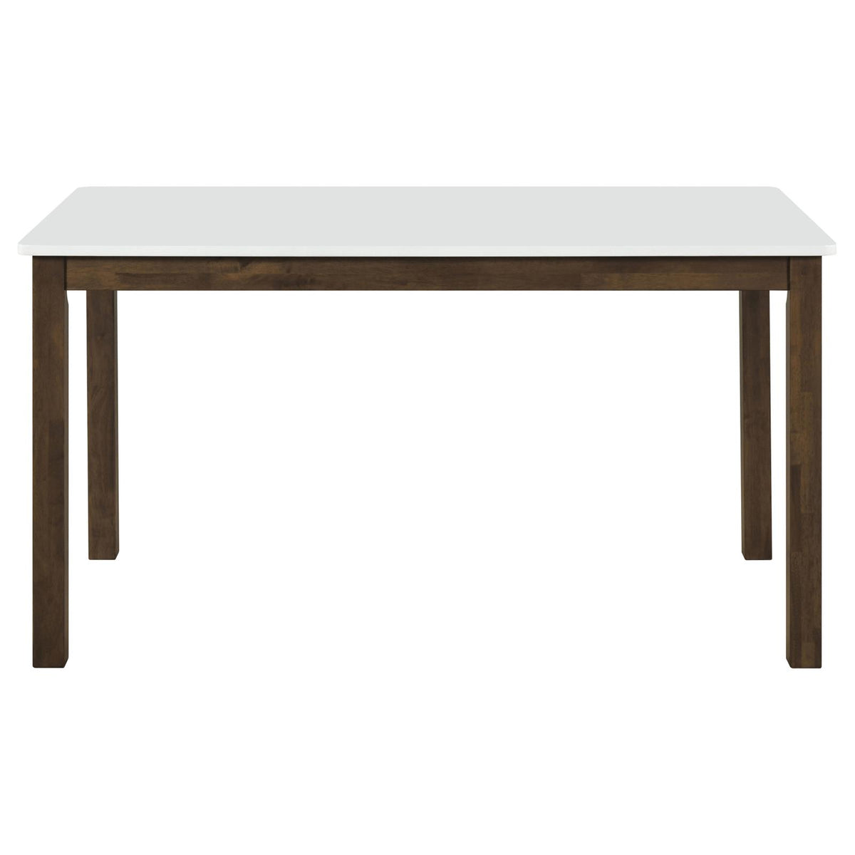 Merrin 55-inch Rectangular Dining Set Off White and Walnut