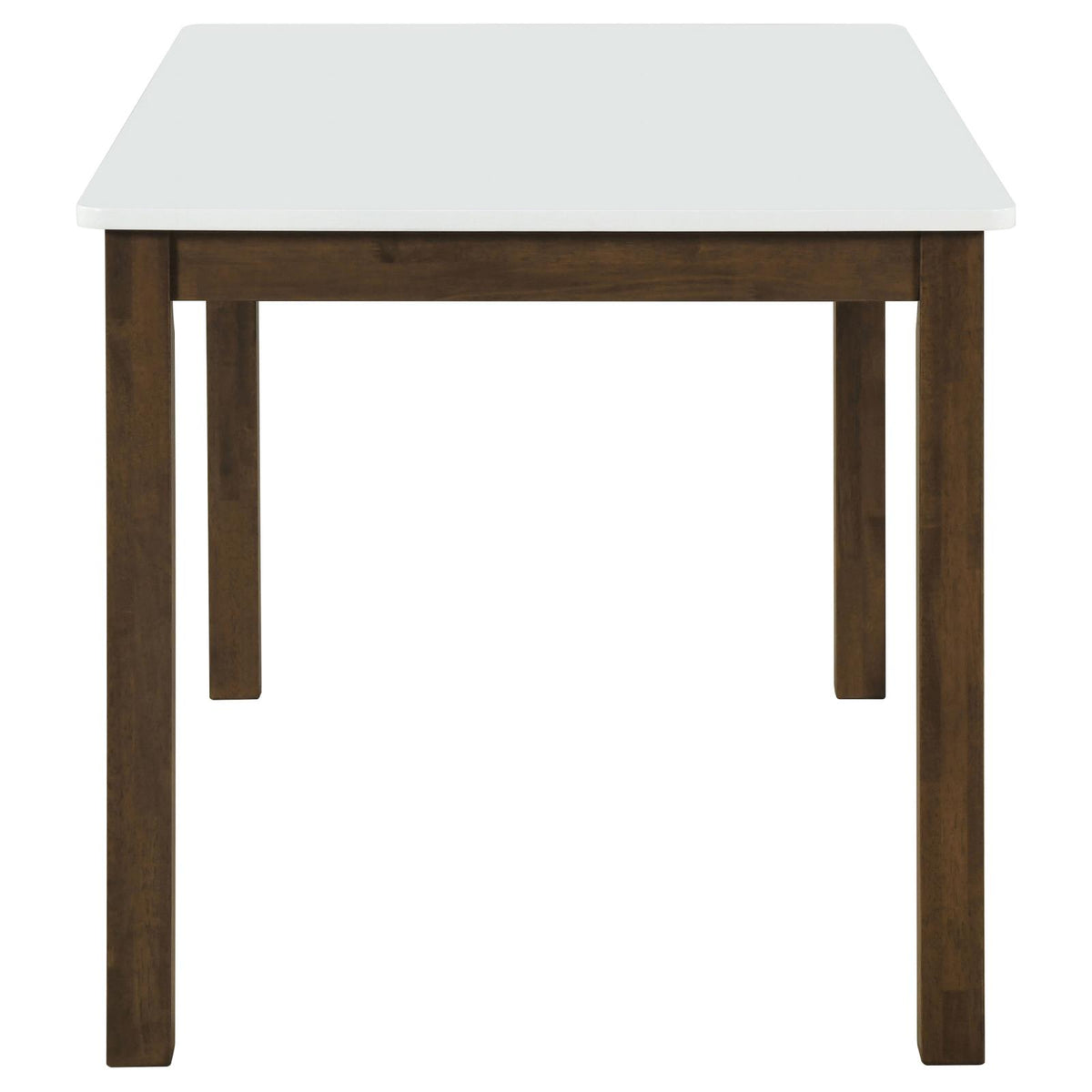 Merrin 55-inch Rectangular Dining Set Off White and Walnut