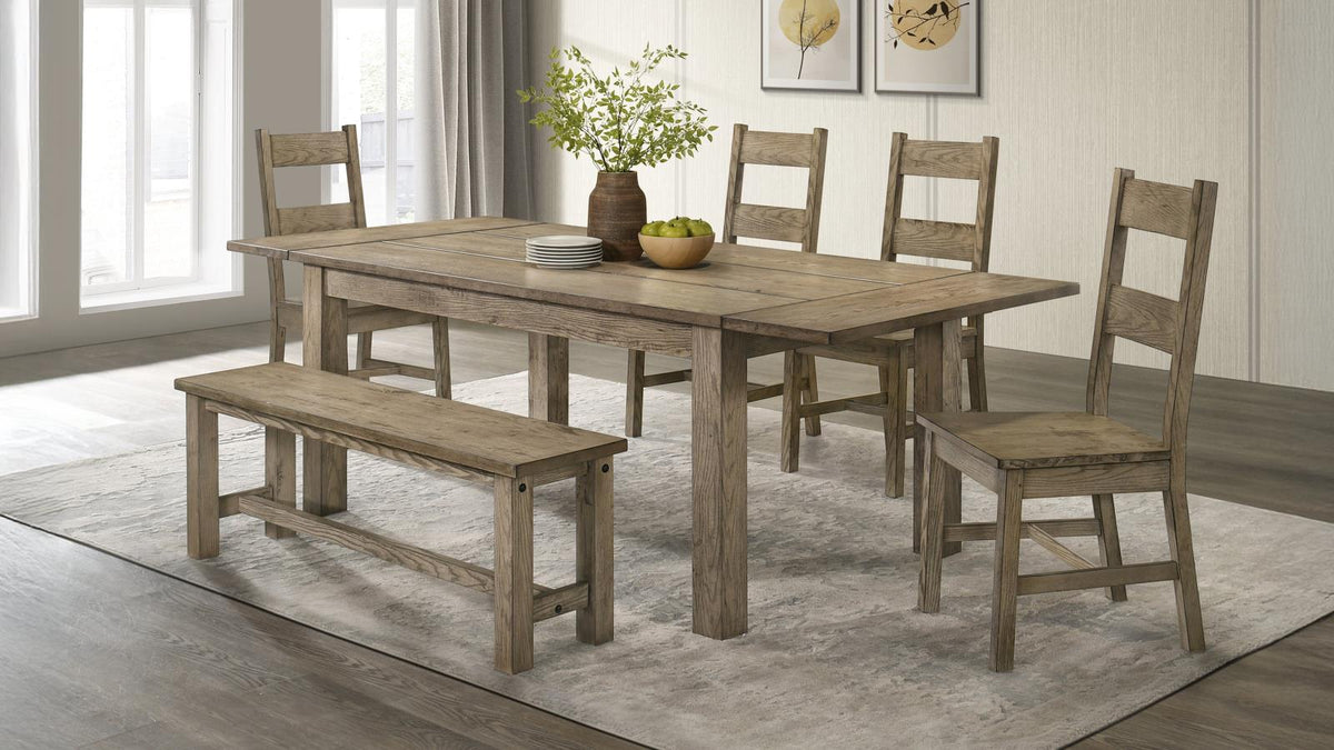 Cardova Extension Table Dining Set Vineyard Oak