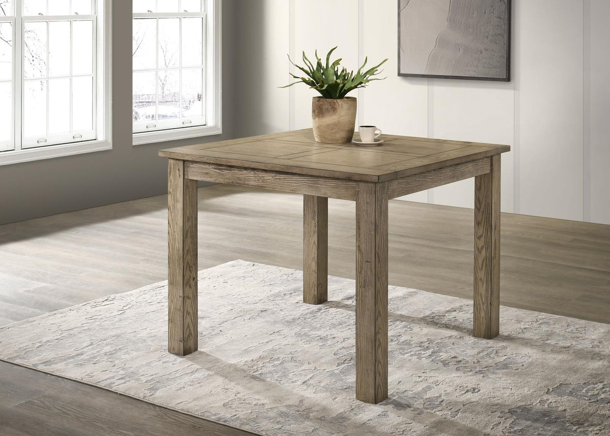 Cardova Counter Height Dining Table Set Vineyard Oak
