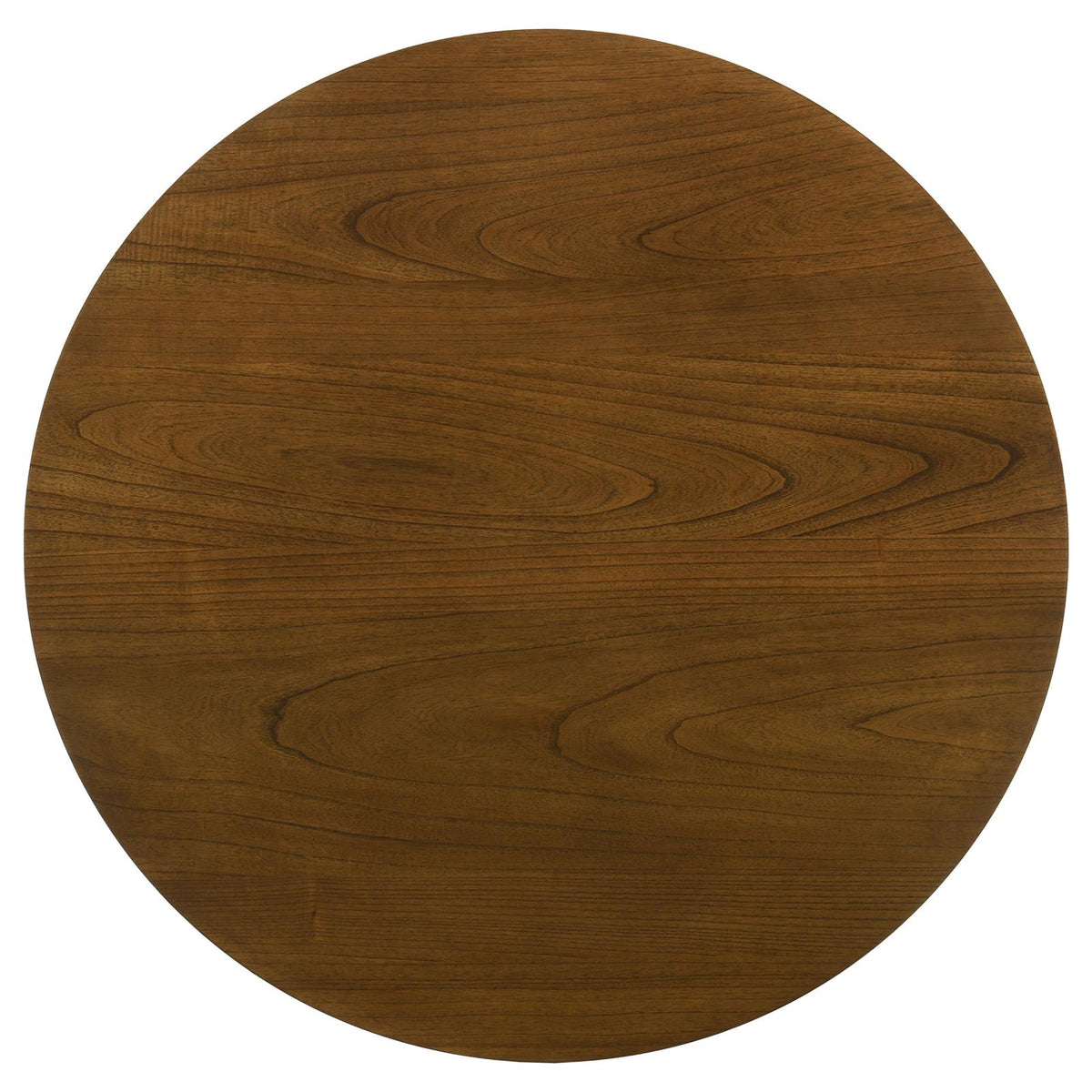 Mueller 48-inch Round Dining Set Brown and Beige