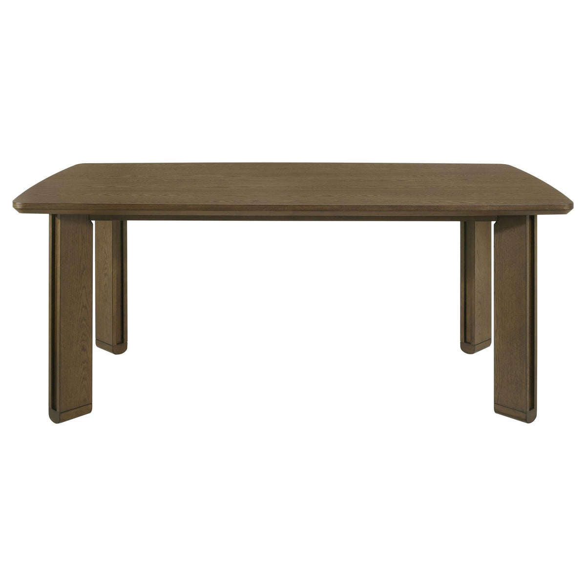 Ottowa Rectangular Wood Dining Room Table Set Brown