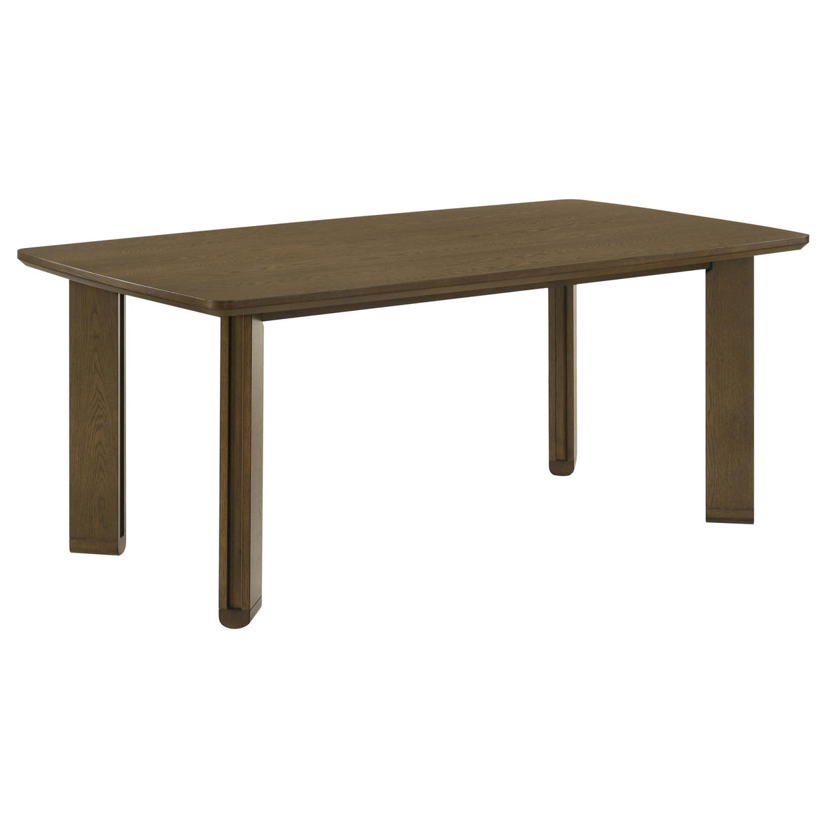 Ottowa Rectangular Wood Dining Room Table Set Brown