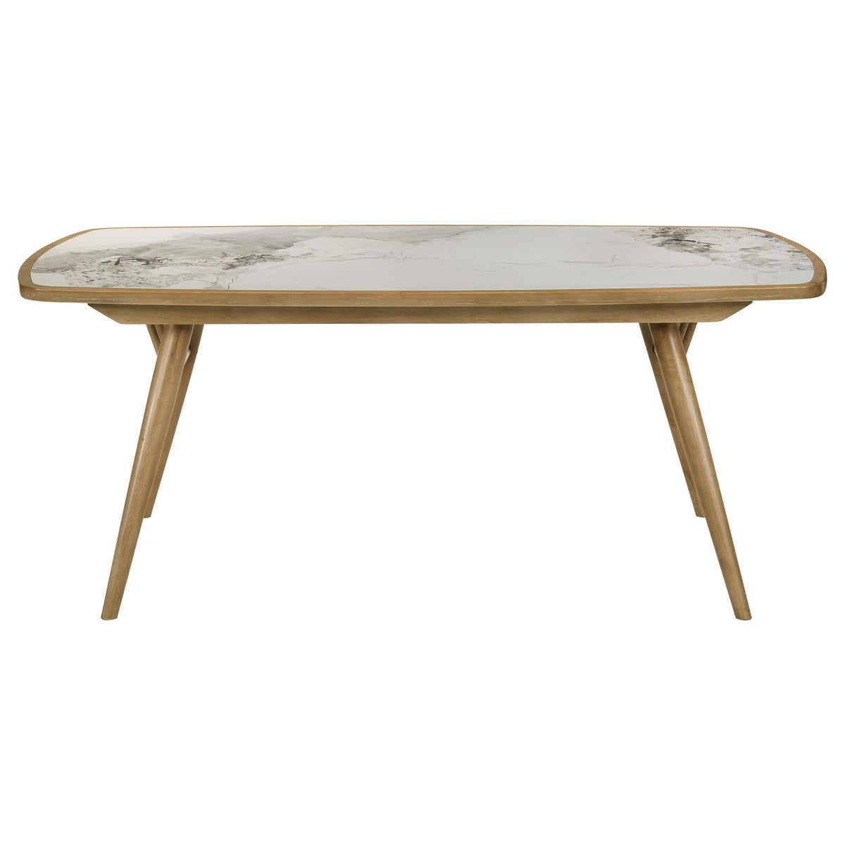 Croyden Rectangular Dining Set Weathered Natural