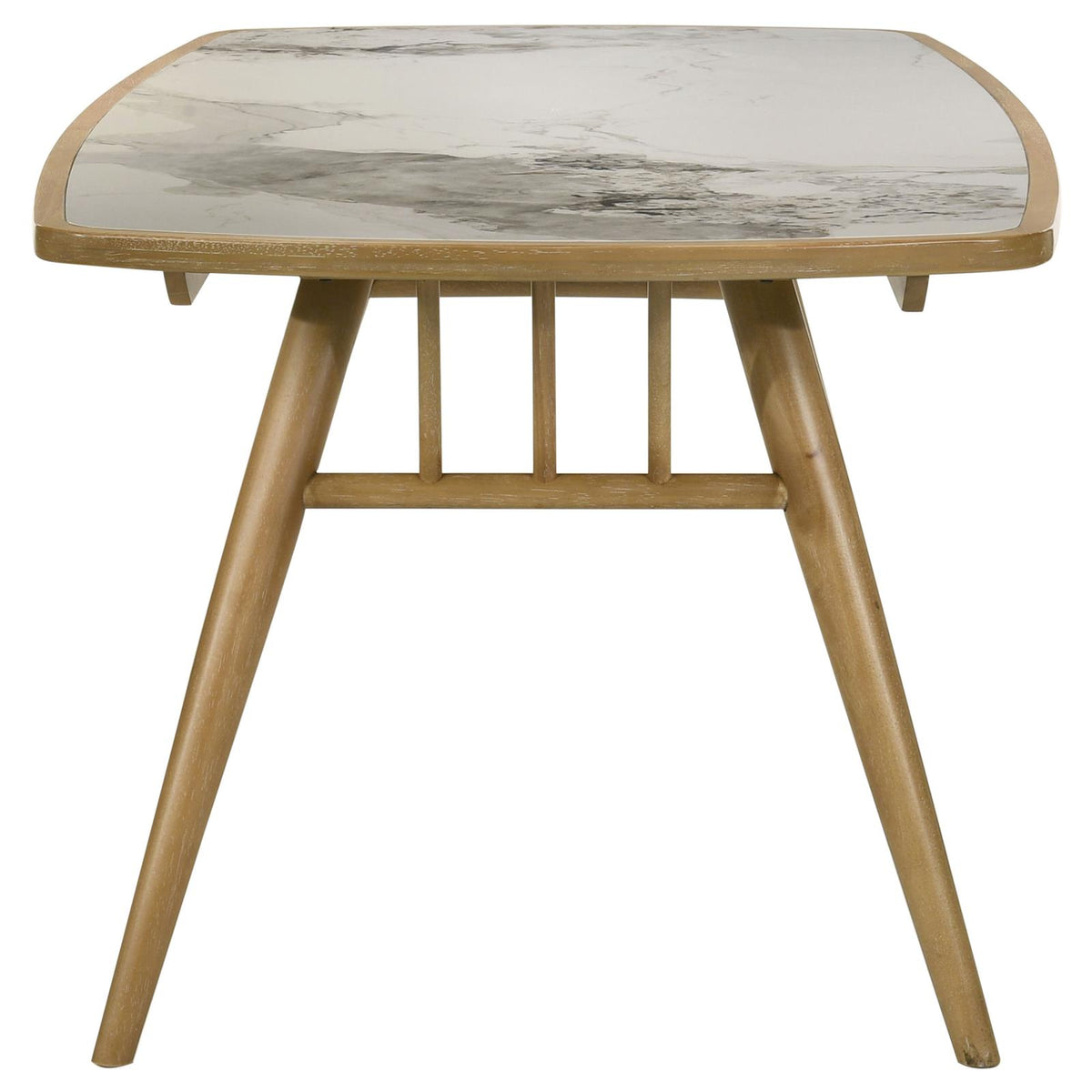 Croyden Rectangular Dining Set Weathered Natural