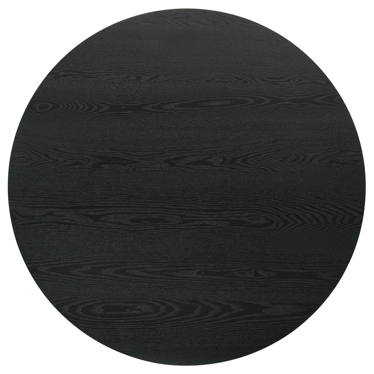 Hamlyn 43-inch Round Wood Counter Height Dining Table Black