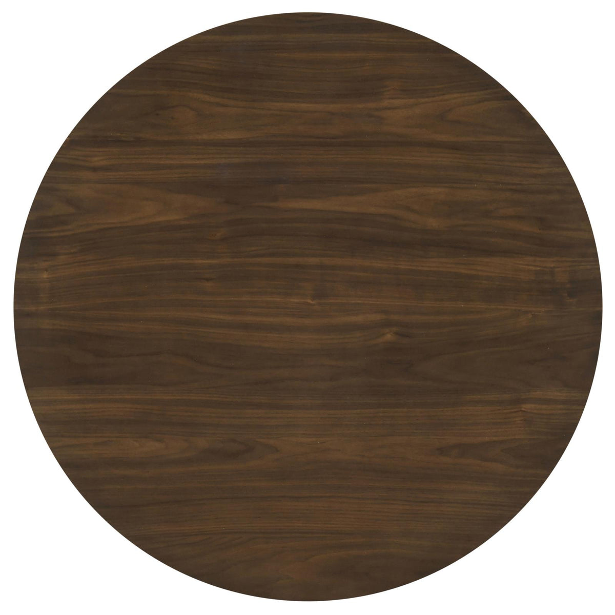 Hamlyn 43-inch Round Wood Counter Height Dining Table Walnut