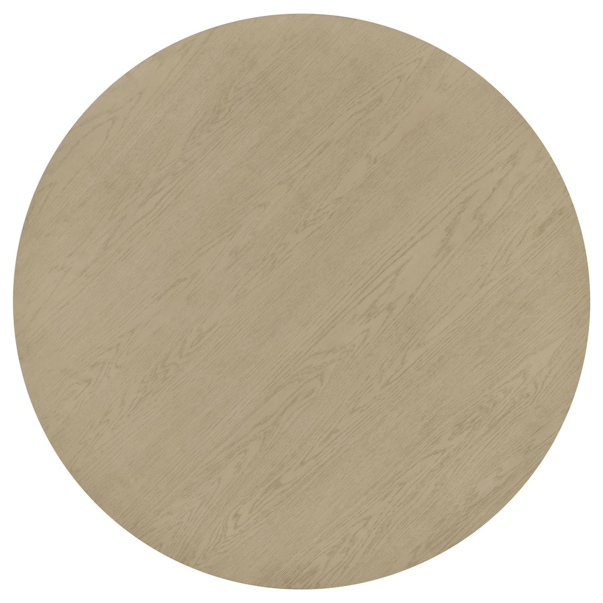 Strouse 47-inch Round Wood Dining Room Table Natural Oak