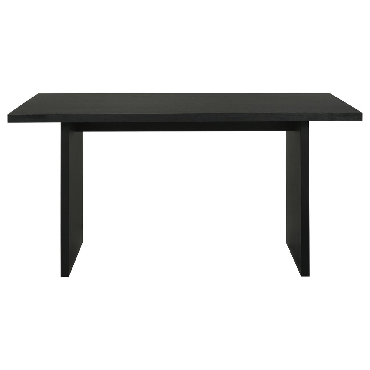 Decker 70-inch Rectangular Wood Counter Height Dining Table Black