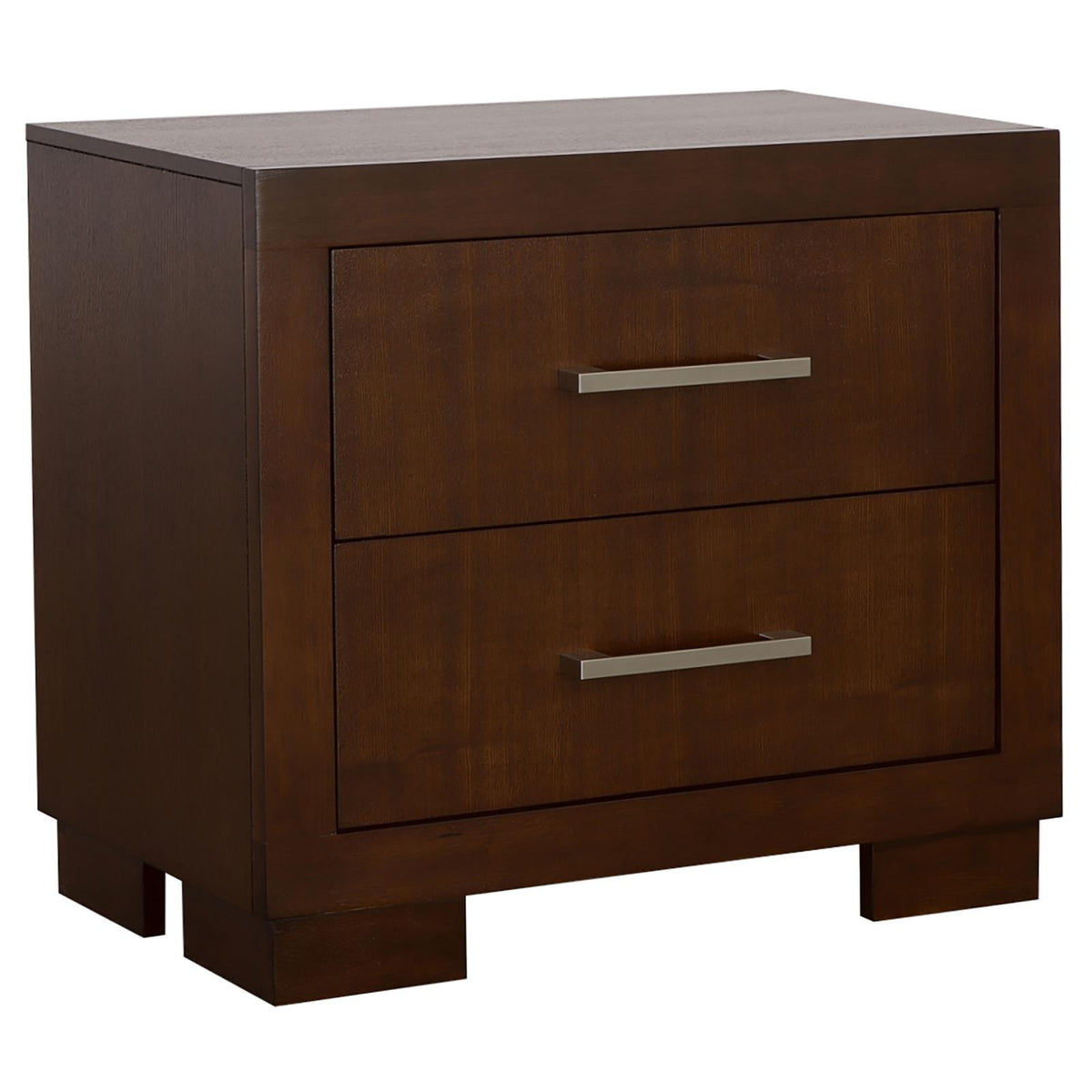 Jessica Bookcase Bedroom Set - Cappuccino