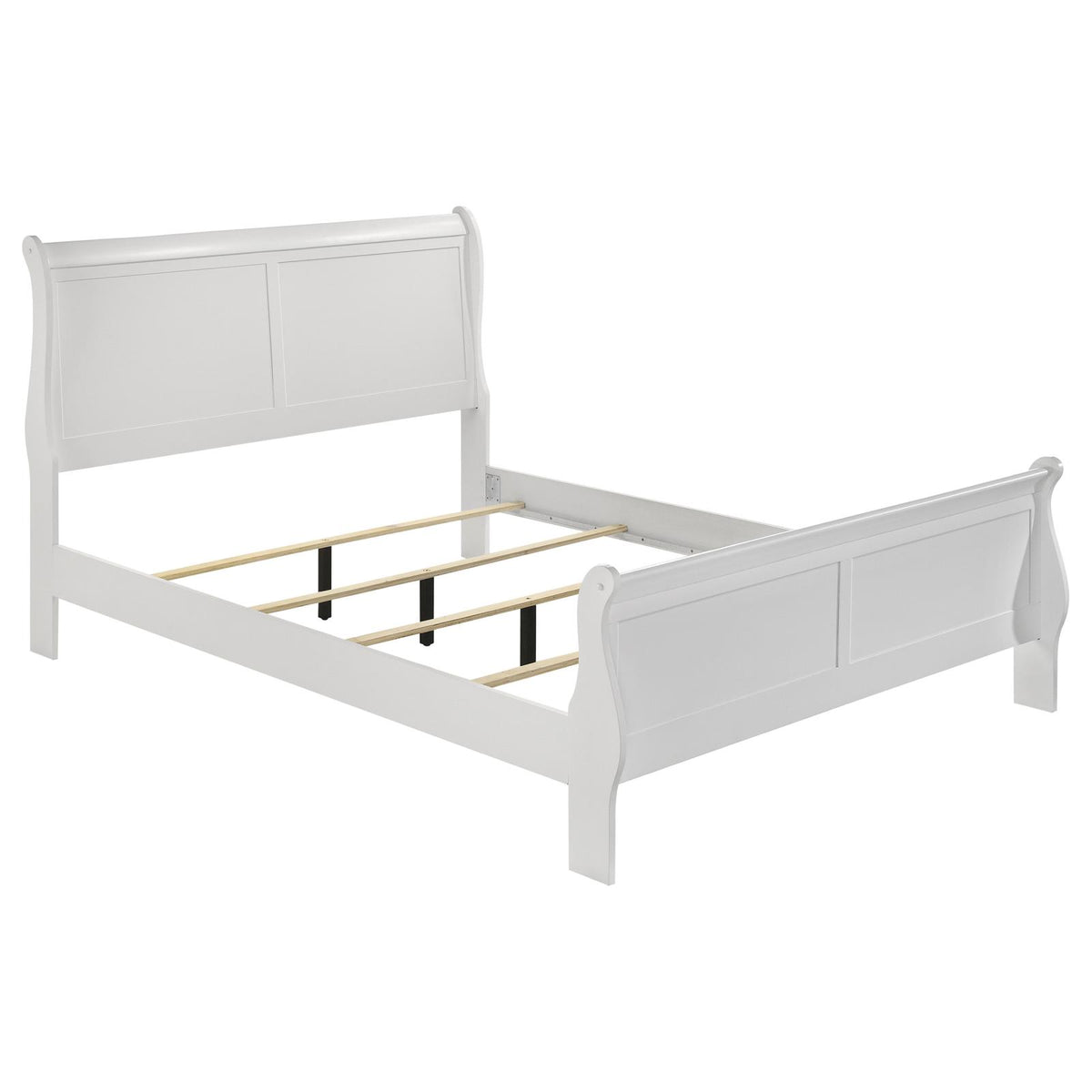 Louis Philippe Panel Bedroom Set - White