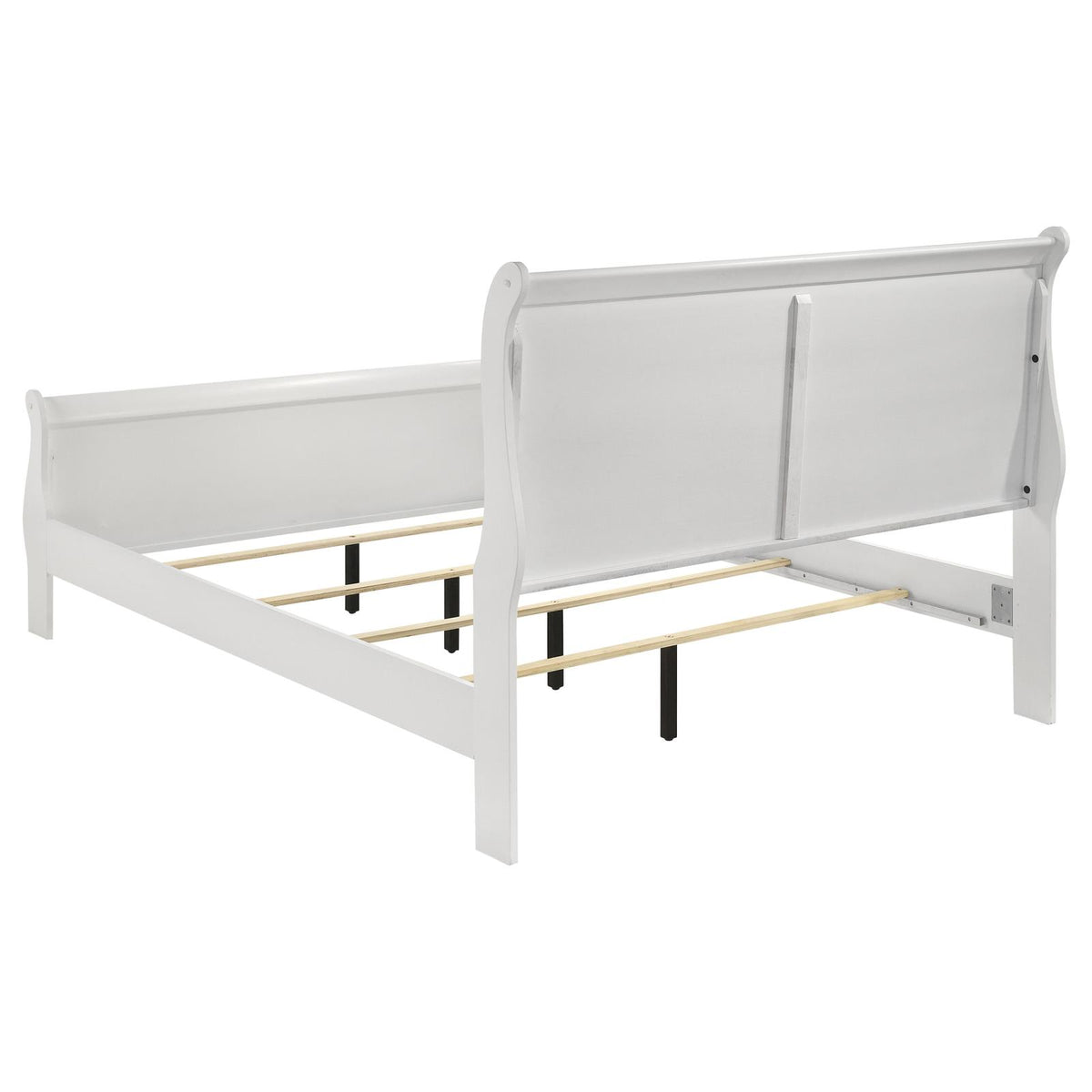 Louis Philippe Panel Bedroom Set - White